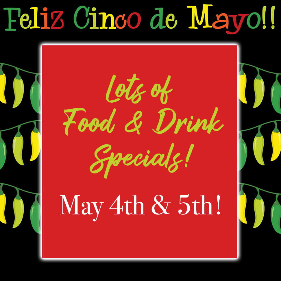 Rio Grande mx Cocina  has Cinco de Mayo specials